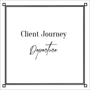 Client Journey - Departure