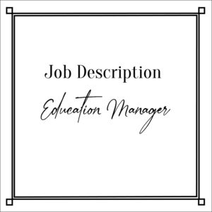 JD Education Manager