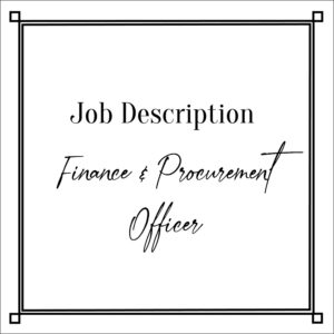 JD Finance & Procurement Officer